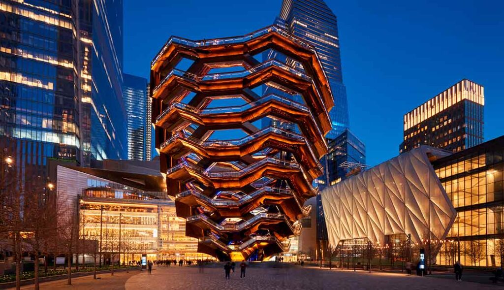 Escultura The vessel en Nueva York