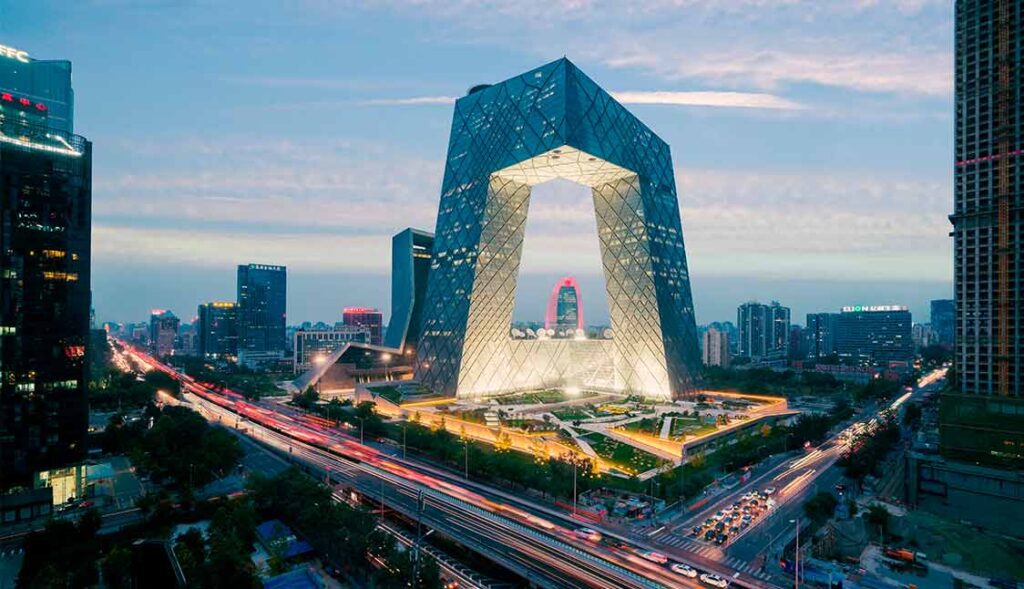 Edificio de la Televisión Central de China por Estudio OMA