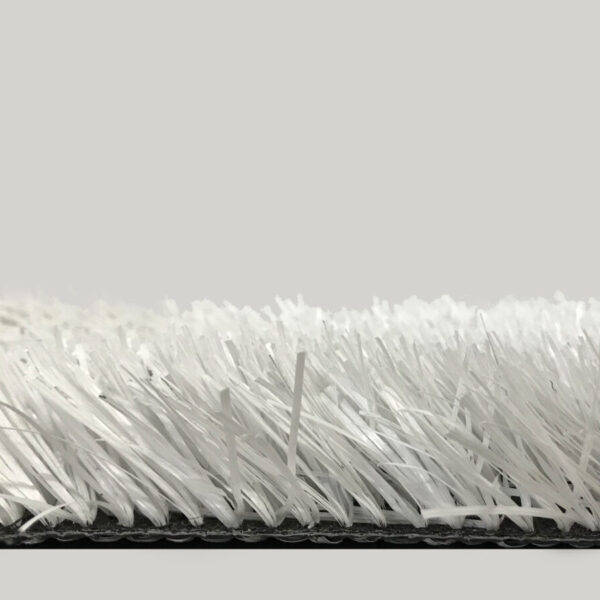 Pasto sintético blanco