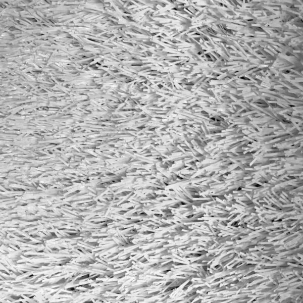 Pasto sintético blanco