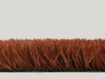 Pasto sintético rojo