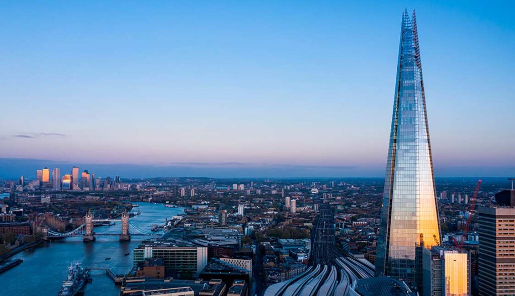 The Shard edificio en Londres
