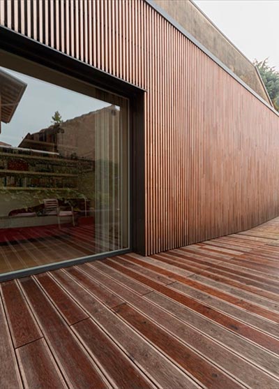 Muros WPC para fachada